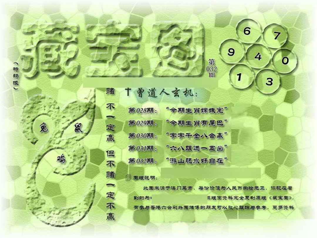 032期假新藏宝图[图]
